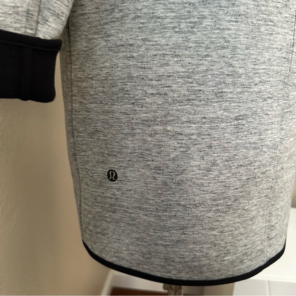 Lululemon Urban Horizons Heathered Space Dyed Grey/Black Jacket Size XS - Picture 13 of 17